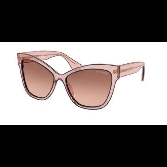 Miu Miu Pink KittyKat Eye 👁 beautiful full frame - Picture 2 of 4
